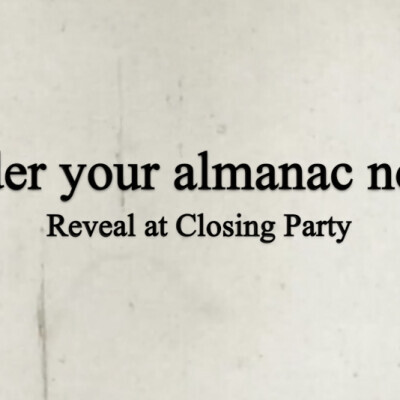 Order your Almanac!